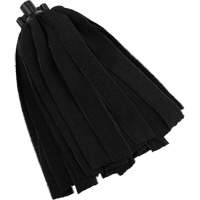Vadrouille &agrave; fente, noir, Microfibre, Style Coup&eacute; St. Lawrence Industrial & Safety Supply