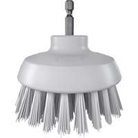 Brosse ronde HyDrive pour perceuse, Soies Tr&egrave;s ferme, Longueur de 3-1/10", Blanc St. Lawrence Industrial & Safety Supply