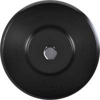 Brosse ronde HyDrive pour perceuse, Soies Tr&egrave;s ferme, Longueur de 3-1/10", Noir St. Lawrence Industrial & Safety Supply