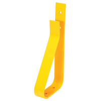 Rail Post, Steel, 10-3/4" L x 24" H, Yellow St. Lawrence Industrial & Safety Supply