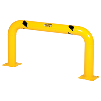 High Profile Machinery Guards, 4' W x 2' H, Yellow St. Lawrence Industrial & Safety Supply