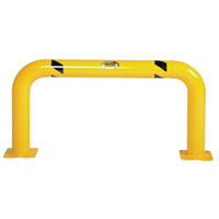 High Profile Machinery Guards, 4' W x 2' H, Yellow St. Lawrence Industrial & Safety Supply