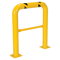 High Profile Machinery Guards, 3' W x 3.5' H, Yellow St. Lawrence Industrial & Safety Supply