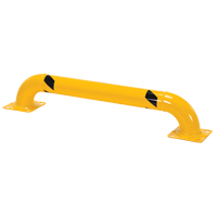 Low Profile Rack Guards, 4' W x 0.75' H, Yellow St. Lawrence Industrial & Safety Supply