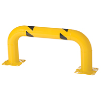 Low Profile Rack Guards, 3' W x 1.4' H, Yellow St. Lawrence Industrial & Safety Supply