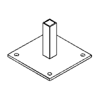 Curtain Partition Floor Mount St. Lawrence Industrial & Safety Supply