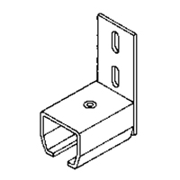 Curtain Partition Wall Mount End Connector St. Lawrence Industrial & Safety Supply