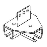 Beam Mount Curtain Partition Connector St. Lawrence Industrial & Safety Supply