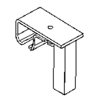 Track Bracket for Floor Support Hardware St. Lawrence Industrial & Safety Supply