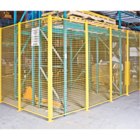 Wire Mesh Partition Components - Universal Posts, 10-1/4' H St. Lawrence Industrial & Safety Supply