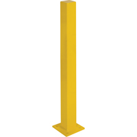 Butoirs robustes, Acier, 48" h x 4" la, Jaune St. Lawrence Industrial & Safety Supply