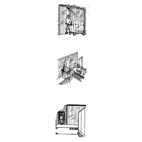 Strip Curtain Doors, 4' x 7' Door Opening, 8" Strip Width, 0.080" Strip Thickness St. Lawrence Industrial & Safety Supply