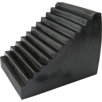 Cale de roue, 9-1/2" x 6-1/2" x 7-1/2", Noir St. Lawrence Industrial & Safety Supply