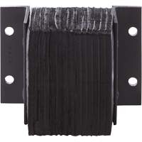 Laminated Dock Bumpers, Horizontal, Rubber, 12" W x 4" D x 10" H St. Lawrence Industrial & Safety Supply