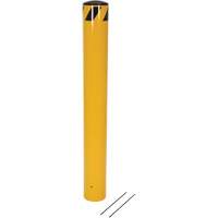 Bornes &agrave; couler, Acier, 48-1/2" h x 5-9/16" la, Jaune St. Lawrence Industrial & Safety Supply