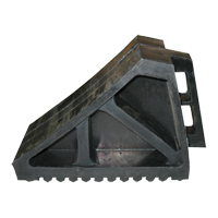 Cale de roue, 10-5/8" x 7" x 4-1/2", Noir St. Lawrence Industrial & Safety Supply