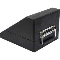 Cale de roue, 10-5/8" x 8-5/8 x 7", Noir St. Lawrence Industrial & Safety Supply