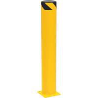 Bornes de s&eacute;curit&eacute; tubulaire, Acier, 42" h x 6-5/8" la, Jaune St. Lawrence Industrial & Safety Supply