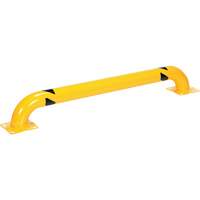 Low Profile Rack Guard, 5.3' W x 0.74' H, Yellow St. Lawrence Industrial & Safety Supply