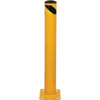 Butoir, Acier, 36" h x 4-1/2" la, Jaune St. Lawrence Industrial & Safety Supply