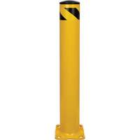 Butoir de s&eacute;curit&eacute;, Acier, 36" h x 5-1/2" la, Jaune St. Lawrence Industrial & Safety Supply
