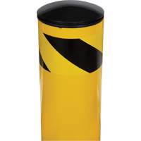 Butoir de s&eacute;curit&eacute;, Acier, 36" h x 5-1/2" la, Jaune St. Lawrence Industrial & Safety Supply