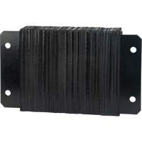 Butoirs de quai lamell&eacute;s, Horizontal, Caoutchouc, 18" la x 4" p x 12" h St. Lawrence Industrial & Safety Supply
