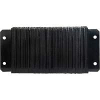 Laminated Dock Bumpers, Horizontal, Rubber, 24" W x 4" D x 12" H St. Lawrence Industrial & Safety Supply
