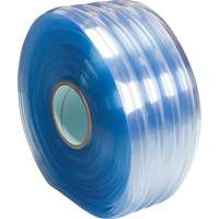 Low-Temperature Ribbed Strip Curtain, 164' x 8" x 0.080" St. Lawrence Industrial & Safety Supply