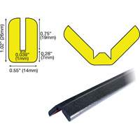 Butoir de protection de rebords mod&egrave;le W 1M, Longueur 3,25' (0,99 m) St. Lawrence Industrial & Safety Supply