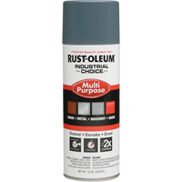 Peinture en a&eacute;rosol &agrave; usages multiples syst&egrave;me 1600 Industrial Choice, Gris machine, Brillant, 12 oz, Canette a&eacute;rosol St. Lawrence Industrial & Safety Supply