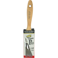 Straight Pro Paint Brush, Poly/Nylon, Wood Handle, 1-1/2" Width St. Lawrence Industrial & Safety Supply