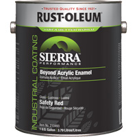 Sierra Performance Beyond Acrylic Enamel, Gallon, Red St. Lawrence Industrial & Safety Supply