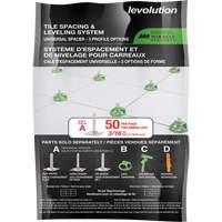 Cales d'espacement universelles Miracle Sealants Levolution St. Lawrence Industrial & Safety Supply