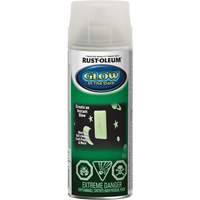Specialty Glow-in-the-Dark Paint, Aerosol Can, Clear St. Lawrence Industrial & Safety Supply