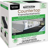 Countertop Transformations&reg; Mica Countertop Coating System, 1.42 L, Kit, Black Mica St. Lawrence Industrial & Safety Supply