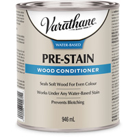 Conditionneur de bois &agrave; base d'eau de premi&egrave;re qualit&eacute; Varathane, 946 ml, Transparent, Transparent St. Lawrence Industrial & Safety Supply