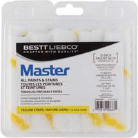 Master Yellow Stripe Mini Roller, 10 mm (3/8") Nap, 101.6 mm (4") L St. Lawrence Industrial & Safety Supply