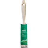 One Coat Trim & Wall Brush, White China, Wood Handle, 1" Width St. Lawrence Industrial & Safety Supply