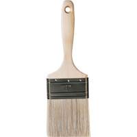 One Coat Trim & Wall Brush, White China, Wood Handle, 3" Width St. Lawrence Industrial & Safety Supply