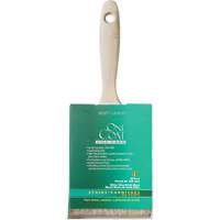 One Coat Trim & Wall Brush, White China, Wood Handle, 4" Width St. Lawrence Industrial & Safety Supply