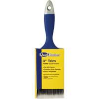 Pinceau &agrave; garniture Quick Solutions, Polyester, Manche Plastique, Largeur de 3" St. Lawrence Industrial & Safety Supply