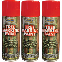 Peinture fluorescente pour marquer les arbres Aervoe 690, Rouge fluorescent, 16 oz St. Lawrence Industrial & Safety Supply