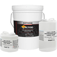 &eacute;poxy d&eacute;coratif 100 % de solides 6700, 3 gal., &eacute;poxy, Tr&egrave;s brillant, Gris St. Lawrence Industrial & Safety Supply