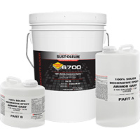 &eacute;poxy d&eacute;coratif 100 % de solides 6700, 3 gal., &eacute;poxy, Tr&egrave;s brillant, Gris St. Lawrence Industrial & Safety Supply