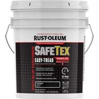 Rev&ecirc;tement d'acrylique SafeTex Easy-Tread, 4 gal., &agrave; l'eau, Plat/Textur&eacute;, Noir St. Lawrence Industrial & Safety Supply