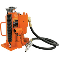 370A Cric-bouteille, 12 tonnes, Air comprim&eacute;/hydraulique, 19-1/2" Hauteur &eacute;lev&eacute;e St. Lawrence Industrial & Safety Supply