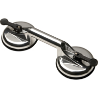 Ventouses de levage manuel - Ventouses doubles, 66 lb Capacit&eacute;, 4-5/8", Levier, 13" Longueur de la manche St. Lawrence Industrial & Safety Supply