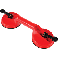 Ventouses de levage manuel - Ventouses doubles, 66 lb Capacit&eacute;, 4-5/8", Levier, 13" Longueur de la manche St. Lawrence Industrial & Safety Supply