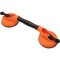 Ventouses de levage manuel - Ventouses doubles - pivotantes, 50 lb Capacit&eacute;, 4-5/8", Levier, 13" Longueur de la manche St. Lawrence Industrial & Safety Supply